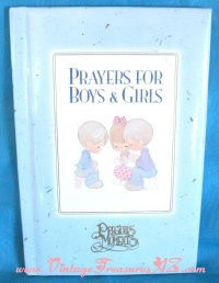 Image for Precious Moments Prayers for Boys & Girls 1997 Book Illustrated by Sam Butcher, with Prayers by Debbie Butcher Wiersma <b><span style='color:red'> *****FIRST CLASS SHIPPING INCLUDED – DOMESTIC ORDERS ONLY!***** </span></b><span style='color:purple